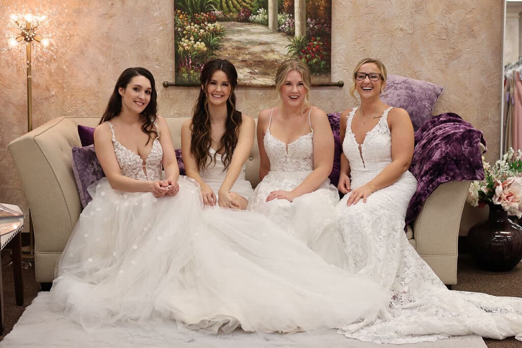Bridal Aisle Boutique team — expert stylists at one of Minnesota's best wedding dress shops